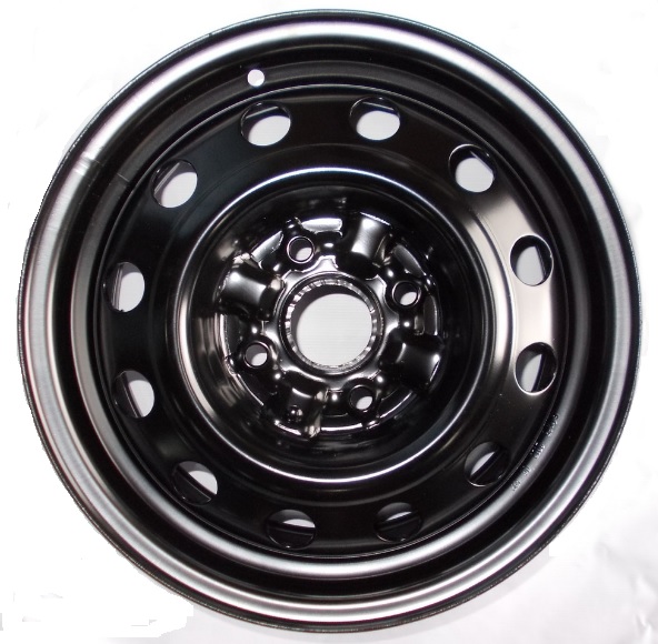 K9965416040 Hyundai/Kia Steel Wheel Rim Hyundai/Kia 6x16 4x100 Black
