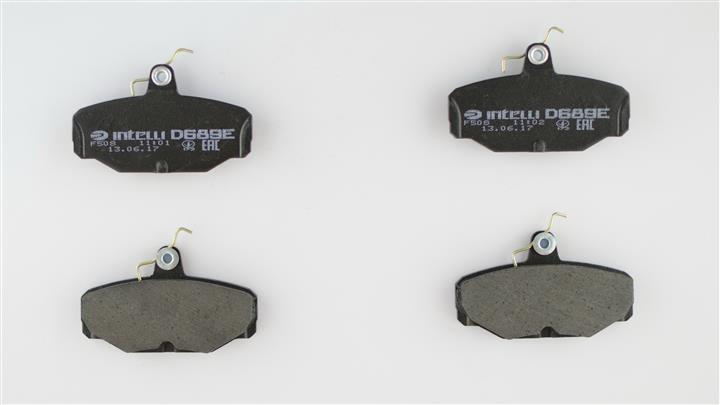 DAfmi D689E Brake Pad Set, disc brake D689E