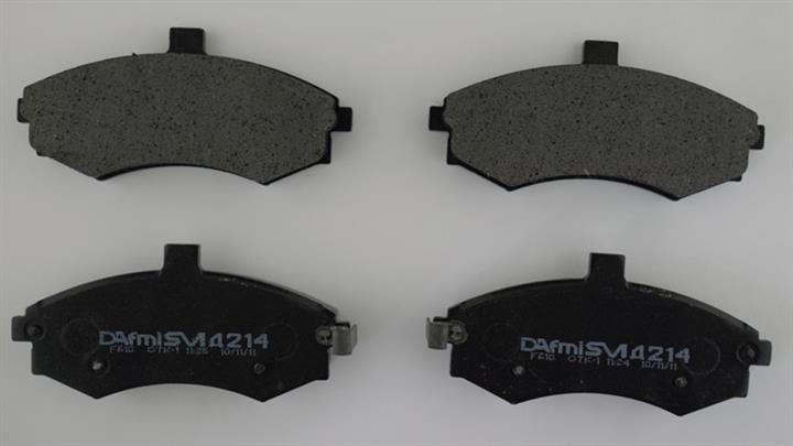 DAfmi D214SM Front disc brake pads, set D214SM