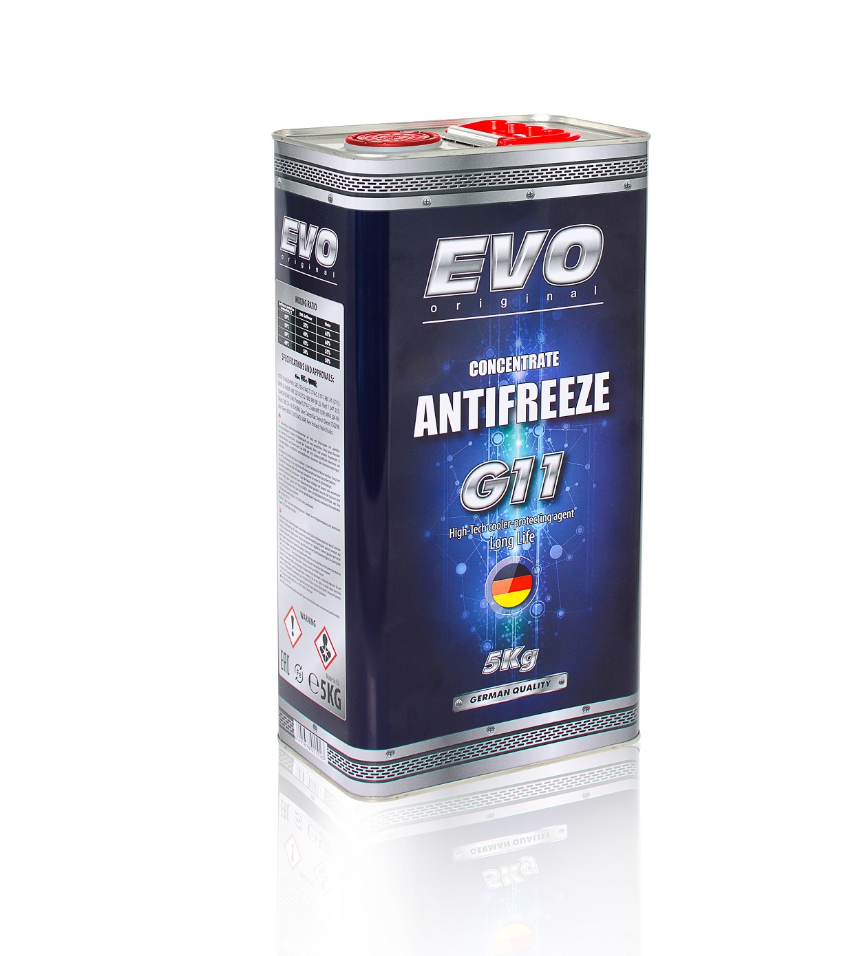 EVO 4291678011023 Antifreeze concentrate G11 ANTIFREEZE, blue, 5 l 4291678011023