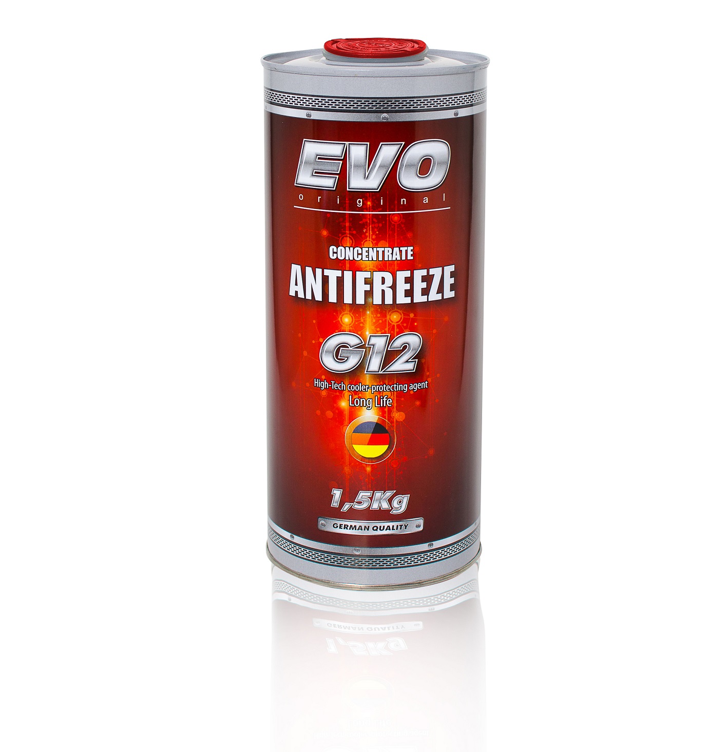 EVO 4291678012044 Antifreeze concentrate G12 ANTIFREEZE, red, 1.5 l 4291678012044