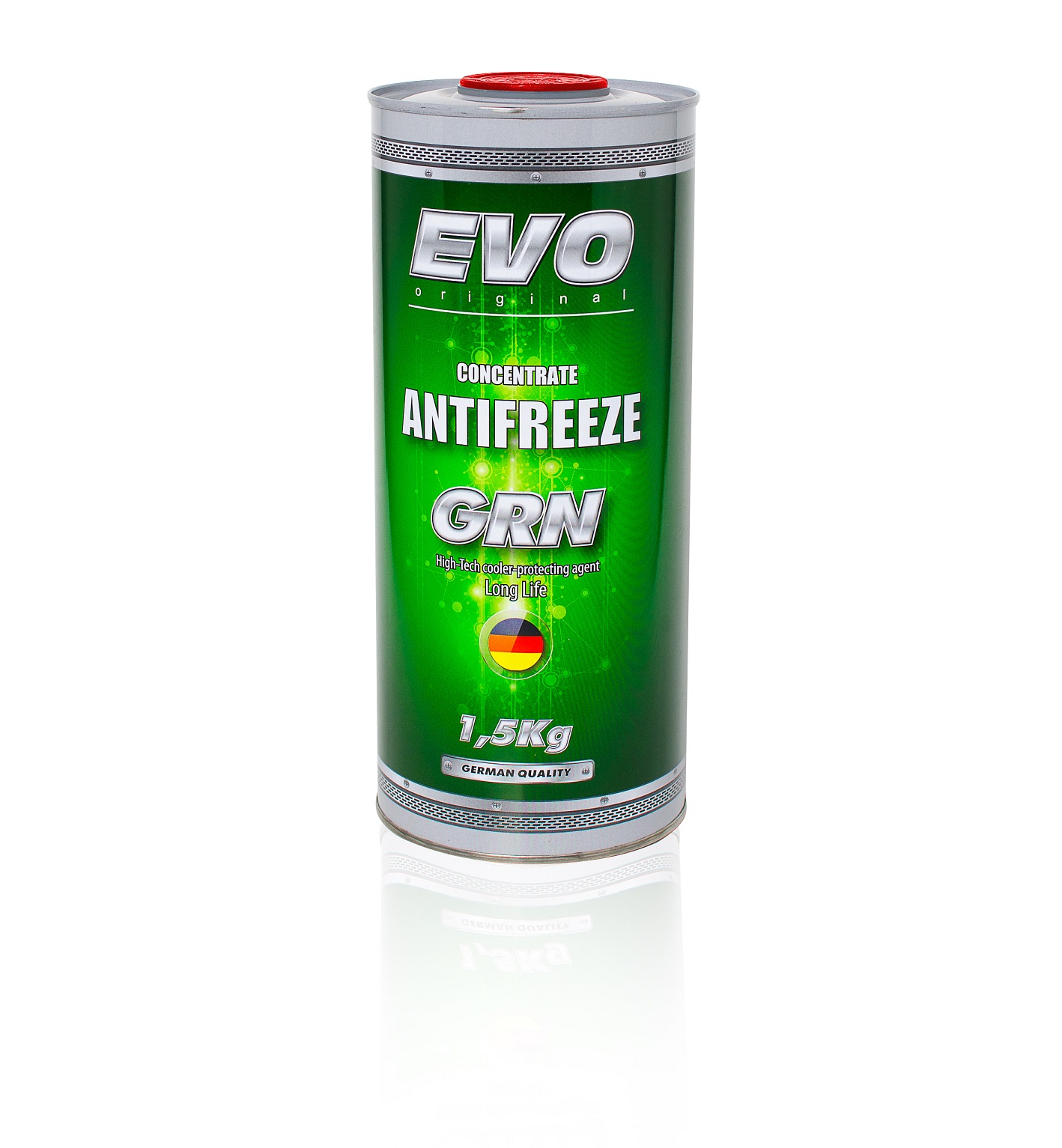 EVO 4291678013157 Coolant concentrate GRN ANTIFREEZE, green, 1,5L 4291678013157