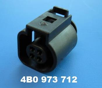 Cable connector housing VAG 4B0 973 712