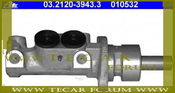 VAG 1H1 611 019 C Brake Master Cylinder 1H1611019C