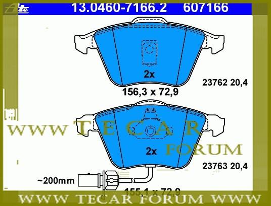 VAG 4B0 698 151 AC Brake Pad Set, disc brake 4B0698151AC