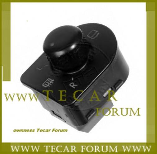 Mirror adjustment switch VAG 1J1 959 565 F 01C