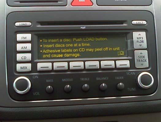 1K0057180M VAG AM/FM CD