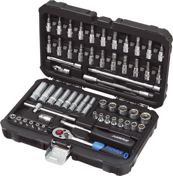 Forsage F-2571-5 1/4 "tool kit, 57 objects (6-grams) // Forsage 2571-5 code. 7920 F25715