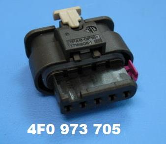 Electric connector VAG 4F0 973 705