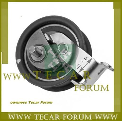 Timing belt tensioner pulley VAG 06B 109 243