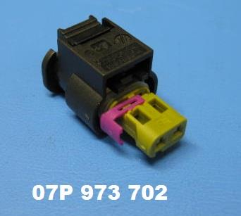 electrical connector housing VAG 07P 973 702