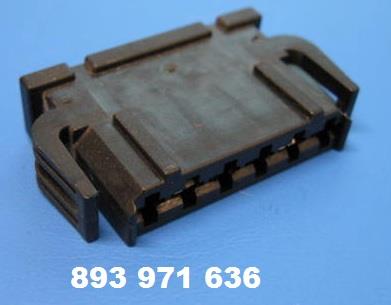 Cable connector housing VAG 893 971 636