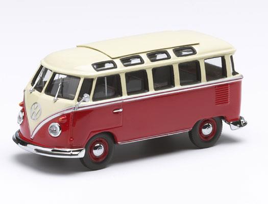VAG 231 099 300 A Y3D Toy Car Model Volkswagen T1 Bus Samba 1950-1967 (1:43) 231099300AY3D