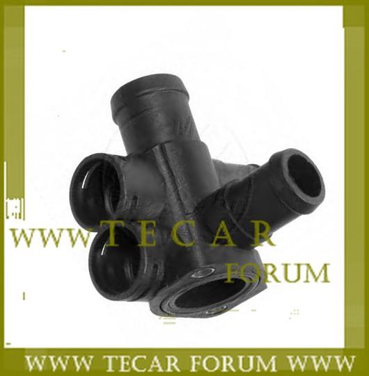 VAG 037 121 133 C Coolant pipe flange 037121133C