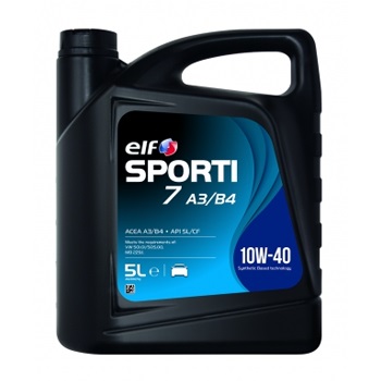 Elf 208442 Engine oil Elf Sporti 7 10W-40, 5L 208442