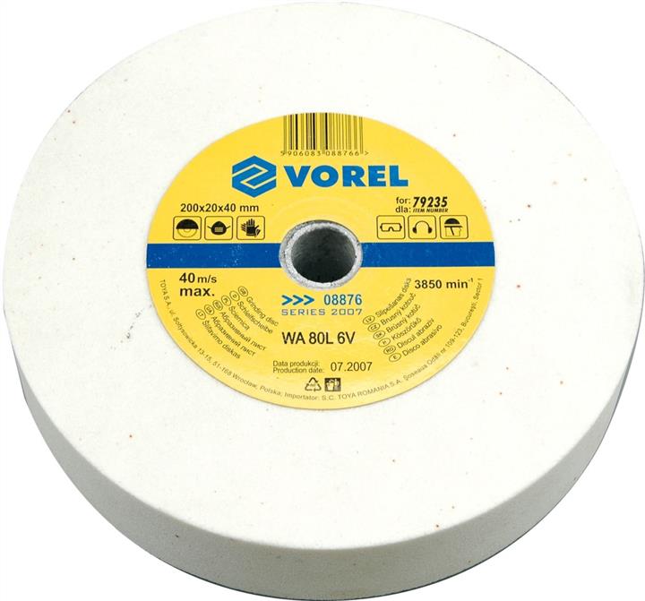 Vorel 08876 Circle for desktop sharpener 200x32x40mm 08876