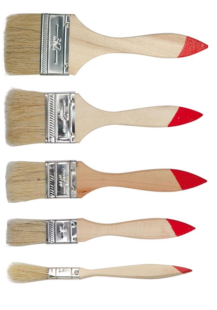 Vorel 09950 Paint brushes, set of 5 pcs. 13, 25, 36, 50, 63 mm 09950