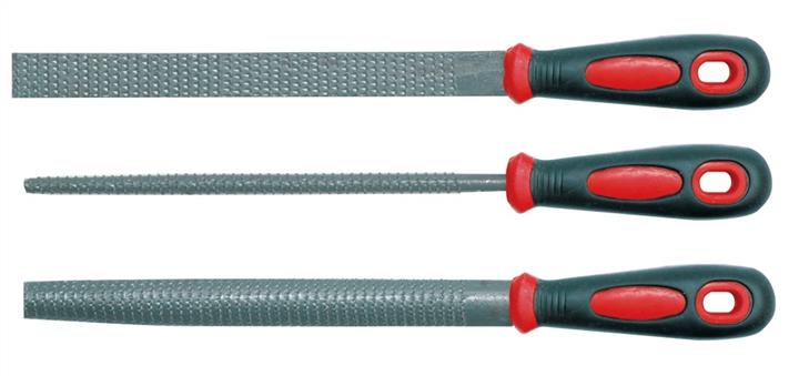 25173 Vorel Rasp set, 200mm, 3pcs