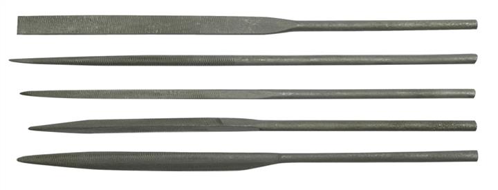 25380 Vorel Set of needle files 10pcs, without handle