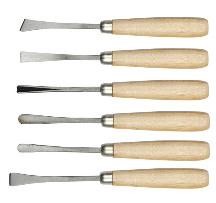Vorel 25700 Set of curly chisels with wooden handle 6 pcs 25700