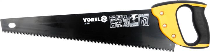 Vorel 28386 Wood saw, teflon coated 450mm 28386