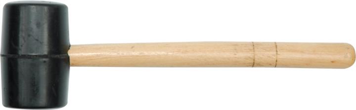 Vorel 33550 Rubber hammer with wooden handle, 45 mm, 230g 33550