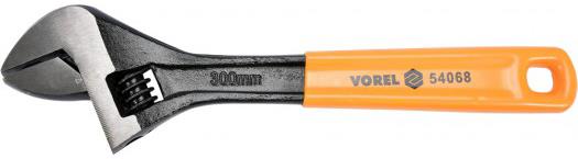 Vorel 54068 Adjustable wrench, rubber handle 300 mm 54068