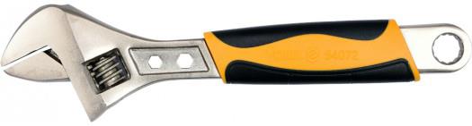 54072 Vorel Adjustable wrench with rubber grip 250 mm