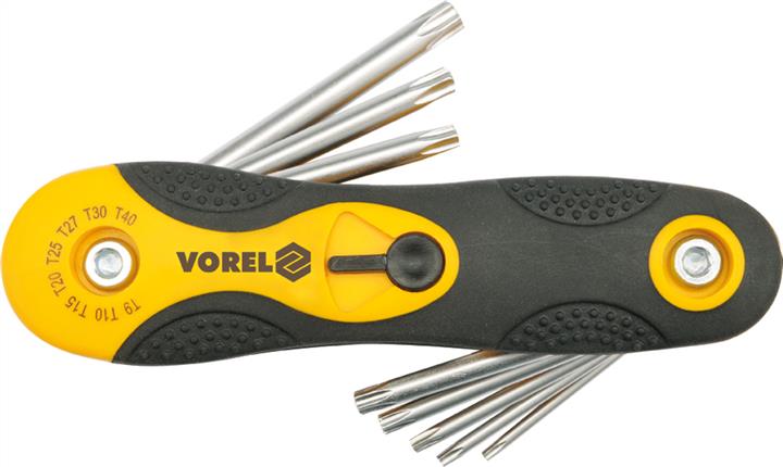 56507 Vorel Torx wrench set, Т9-Т40, 8 pcs