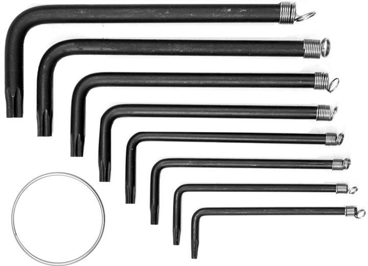 Vorel 56600 Torx wrench set, L-shaped Т10-Т40, 8 pcs 56600