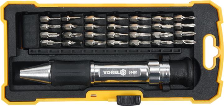 Vorel 64401 Screwdriver with replaceable nozzles 64401