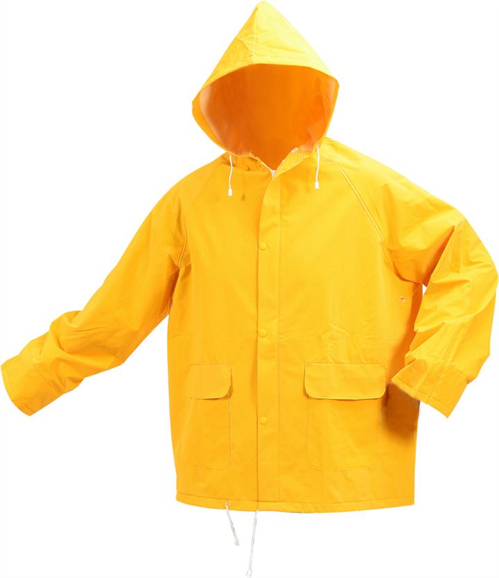 Vorel 74626 Jacket with a hood waterproof yellow, size L 74626