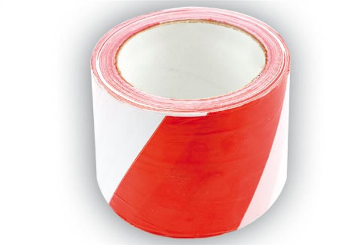 75233 Vorel Signal tape red-white, 100m