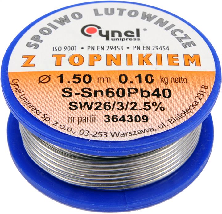 76814 Vorel Solder wire Sn60-Pb40 on a coil d = 1.5 mm, m = 100 g (60)
