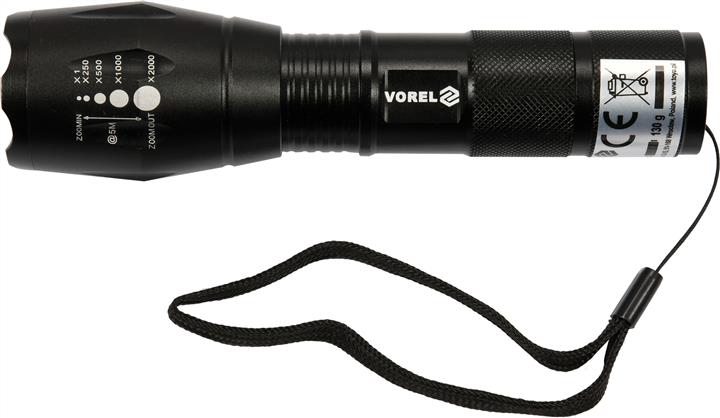 Vorel 88555 LED flashlight 135x40 mm 88555