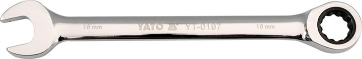YT0200 Yato Combination wrench with ratchet 19 mm