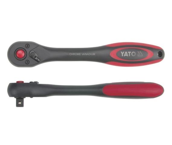 Yato YT-0294 Quick release curved ratchet handle 3/8" 202 mm YT0294