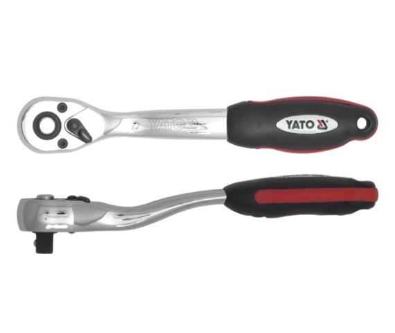 Yato YT-0316 Quick release curved ratchet handle 1/4" YT0316