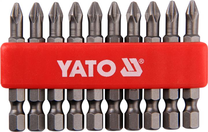 Yato YT-0478 Set of cross bits ph2 1/4" 50mm 10pcs YT0478