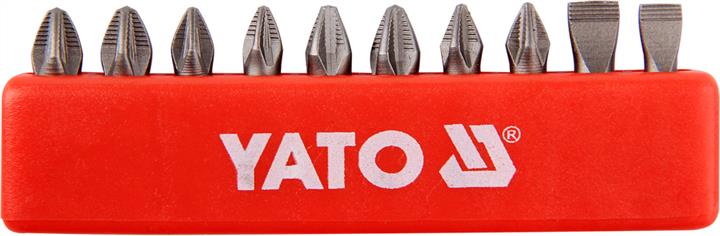 YT0482 Yato Set of cross bits 25mm 10pcs. Long
