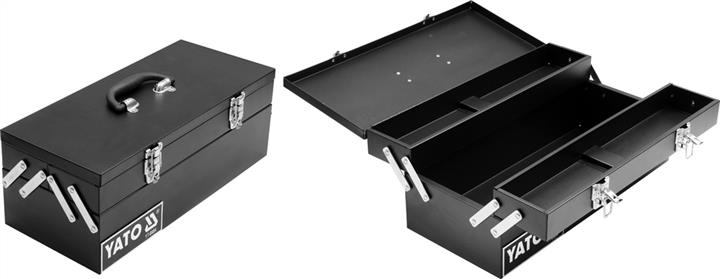 Yato YT-0884 Metal tool box 460x200x180 mm YT0884