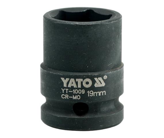 Yato YT-1009 Hexagonal Impact socket 1"/2" 19 mm YT1009
