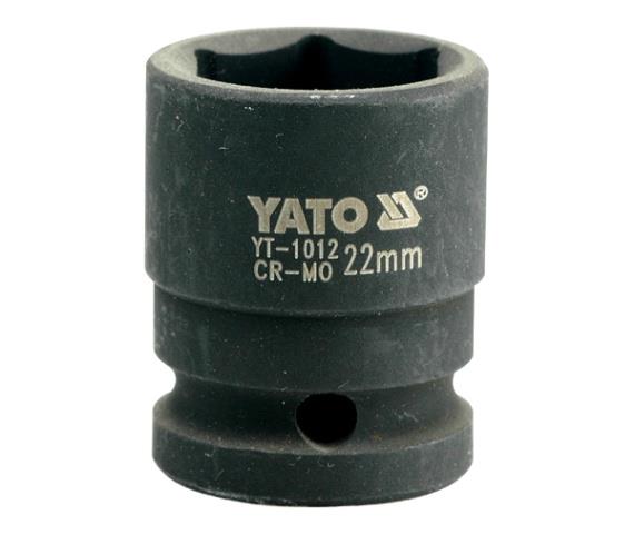 Yato YT-1012 Hexagonal Impact socket 1"/2" 22 mm YT1012