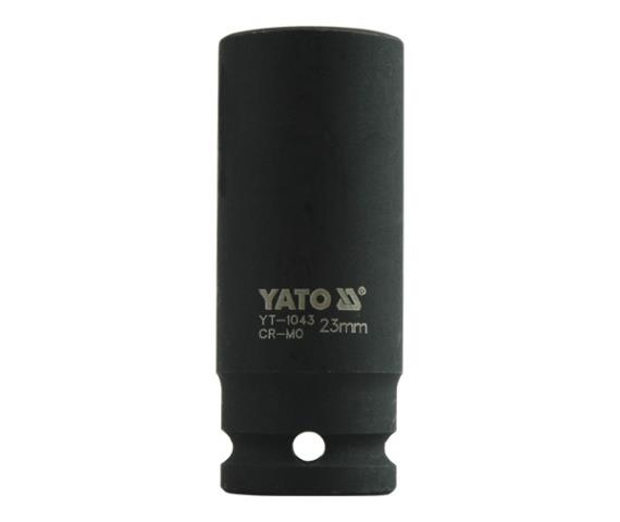 Yato YT-1043 Hexagonal deep Impact socket 1"/2" 23 mm YT1043