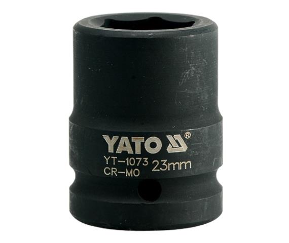 YT1073 Yato 3/4 "hexagonal impact head 23 mm