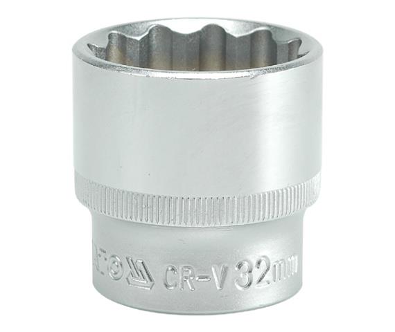 YT1292 Yato Bi-hexagonal socket 1/2" 32 mm