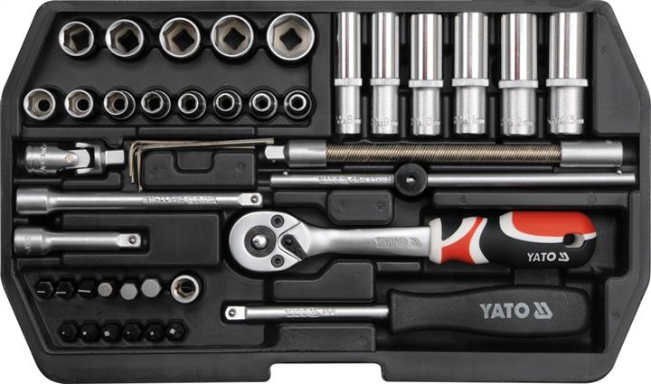 Yato YT-1448 Socket set 1/4", 42 pcs YT1448