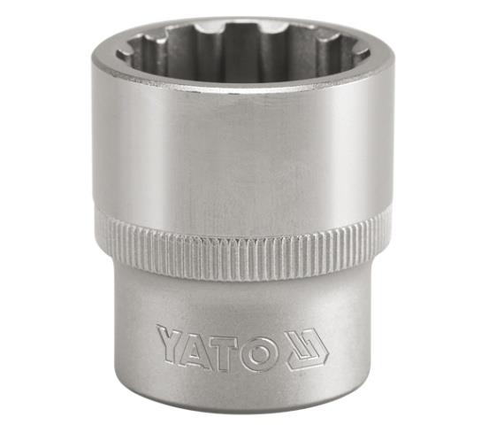 Yato YT-1474 Spline socket 1/2", 22 mm YT1474