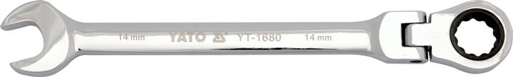 Yato YT-1674 Flexible ratchet combination wrench 8 mm YT1674