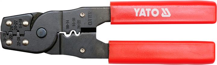Yato YT-2256 Ratchet crimping pliers 0.08-6 mm2 YT2256